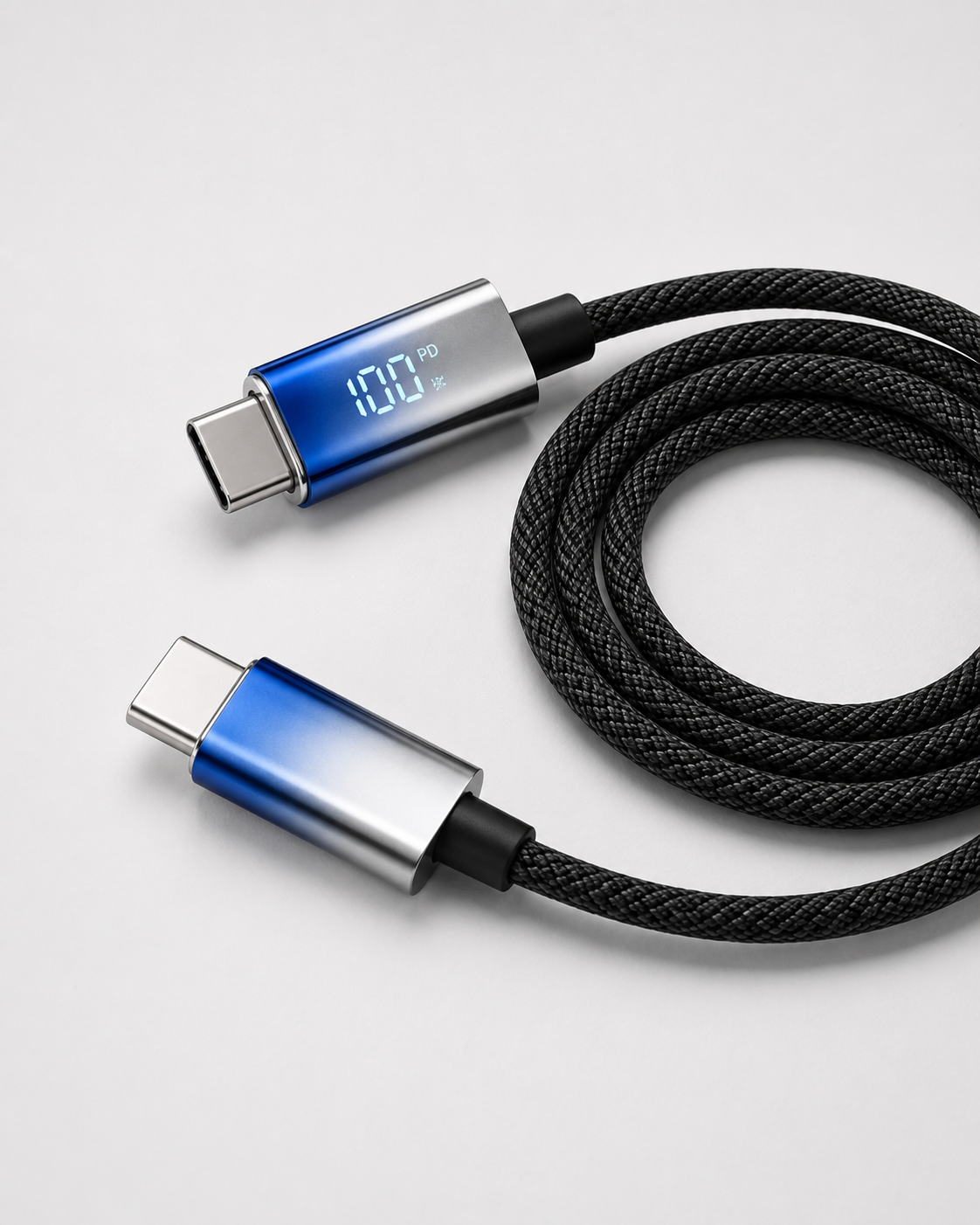 100W Digital Fast Charging Cable