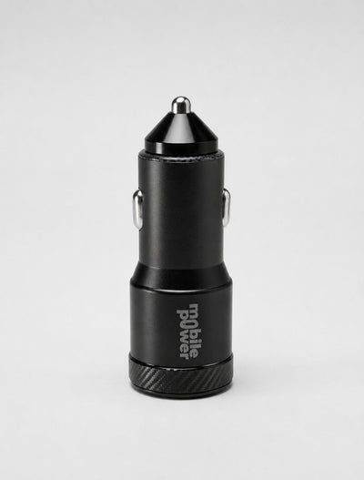 38W Dual-Port Fast Car Charger