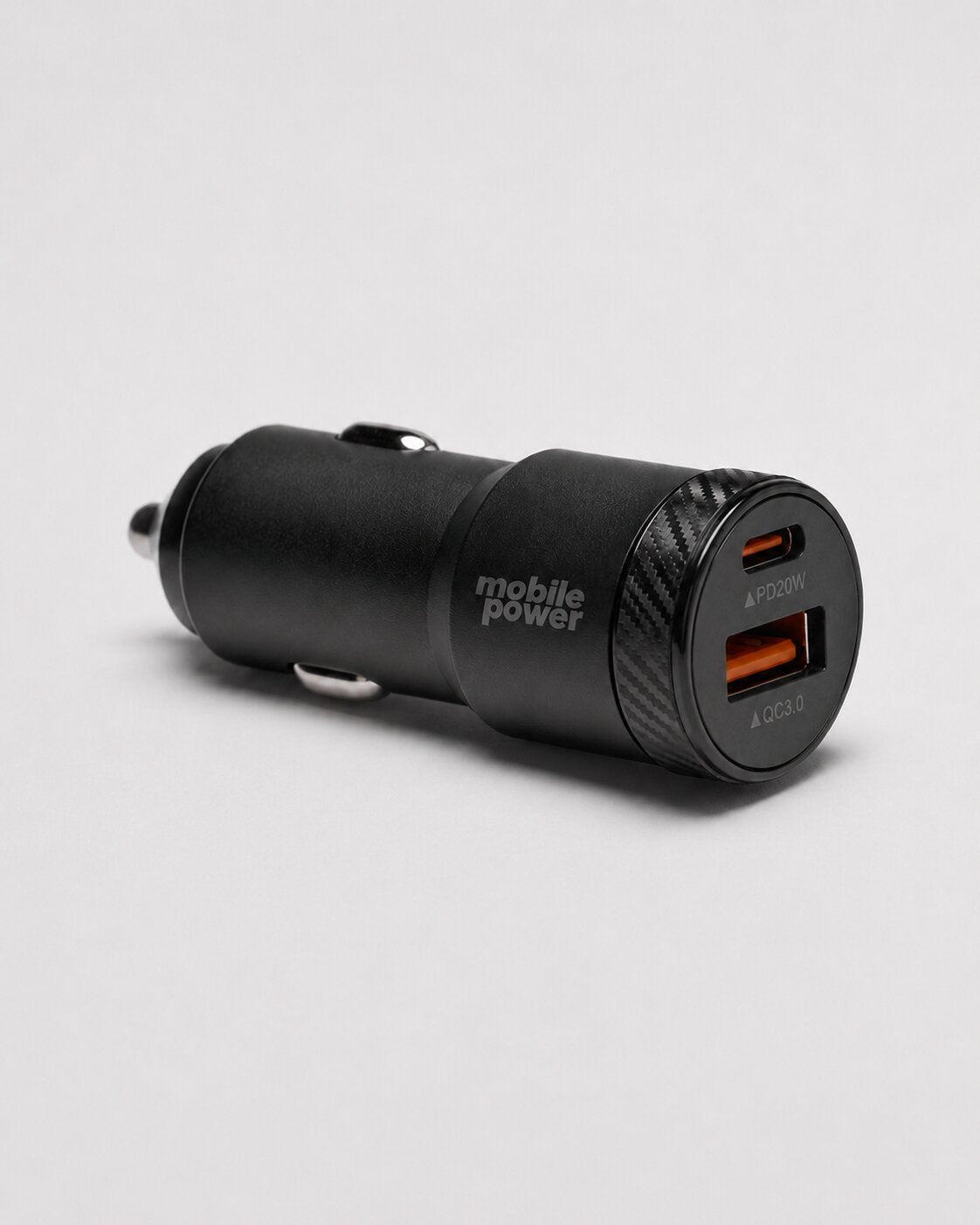 38W Dual-Port Fast Car Charger