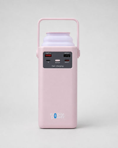 LumiCharge™ 50,000mAh Fast Charging Power Bank with Camping Lantern