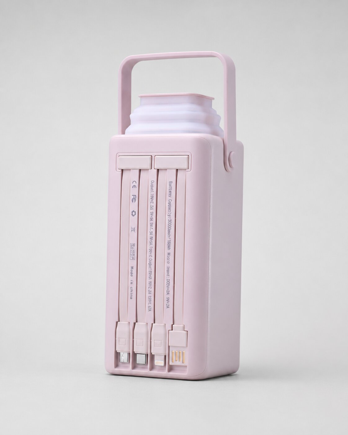 LumiCharge™ 50,000mAh Fast Charging Power Bank with Camping Lantern