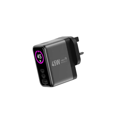 Digital GaN Fast Charging Adapter 45W - 100W